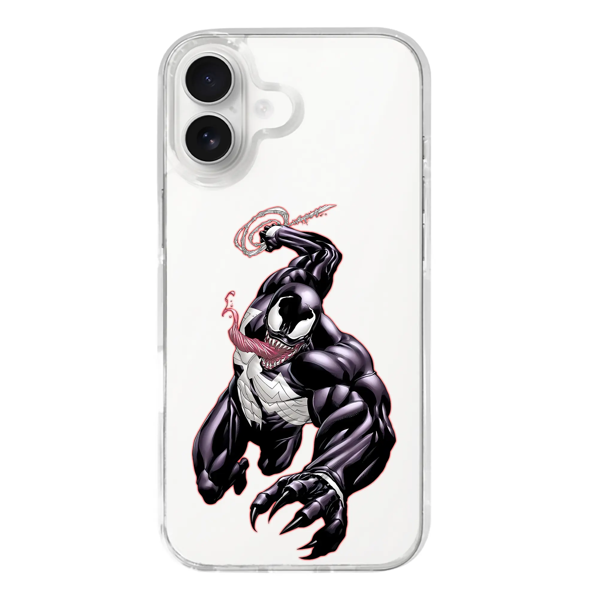 ヴェノム グッズ,ヴェノム - iPhone 17シリーズ 透明スマホケース – 薄型・耐衝撃・精密フィット保護カバー